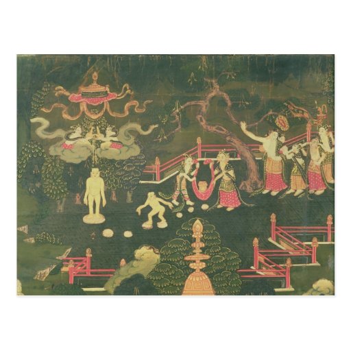 The Life of Buddha Shakyamuni Post Card