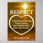 The Light Of Respect Bible Verse-Customise