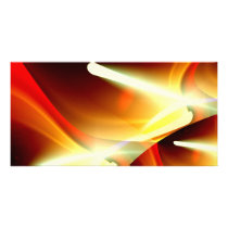 The Lights - Modern Abstract Sci-Fi Custom Photo Card