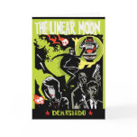 The Linear Moon Greeting Card