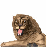 The Lion Acrylic Pin photo sculptures