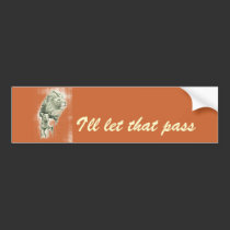 THE LION & THE LAMB bumper stickers