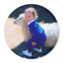 The Lion & the Lamb magnets