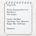 The List mousepads