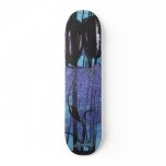The Listening Fog-cyan skateboards
