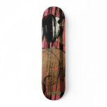 The Listening Fog-red skateboards