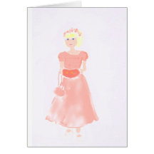 the little bridesmaid card