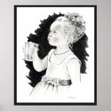 THE LITTLE FLOWER GIRL / Pencil posters