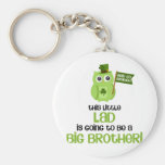 The Little Lad Big Brother Keychain