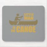 THE LITTLE MAN IN THE CANOE mousepads