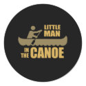 THE LITTLE MAN IN THE CANOE stickers