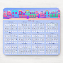 The Little town 2011 Calendar Mousepad