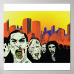 The living dead zombies posters