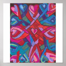 The lkove of Christ Poster