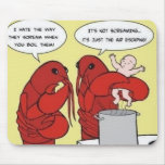 The Lobster Dinner mousepads