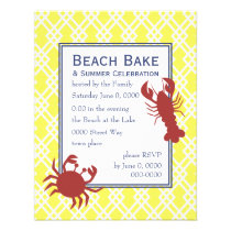 the Lobster & the Crab invitations