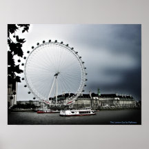 The London Eye Poster