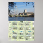 The London Eye Poster calendar posters