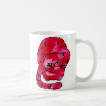 The Lonely Cat Coffee Mug