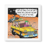The Long Way Around Mars Fridge Magnets