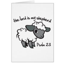 The Lord is my Shepherd Greeting Cards