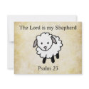 The LORD is my shepherd Psalm 23 Infant t-shirt- U invitations
