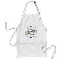The Lord Is Rich In Kindness Custom Apron