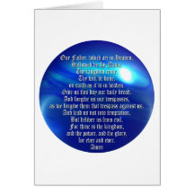 The Lord's Prayer Greeting Card