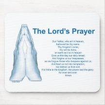 The Lords Prayer Mouse Mats