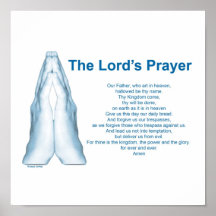 The Lords Prayer Poster