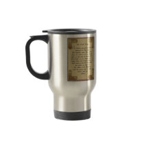 The Lords Prayer Stainless Steel Travel Coffee Mug