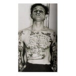The Lord's Prayer (Tattooed) Business Card Templates