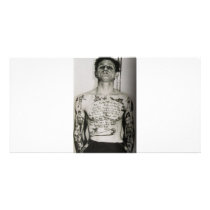 The Lord's Prayer (tattooed) Photo Card Template