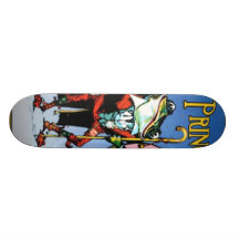 the lost princess of oz custom skateboard