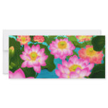 The Lotus Garden Bookmark rack cards