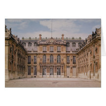 The Louis XIII Courtyard, or the Marble Greeting Card