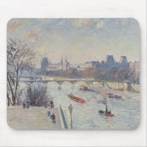 The Louvre, 1902 Mousepad