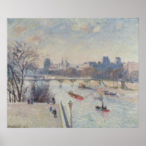 The Louvre, 1902 Print