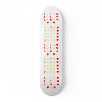 The LOVE Board Custom Skate Board
