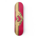 The Love Movement "Hearthands" skateboards