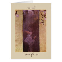 The Love Valentine Card by Gustav Klimt 1895