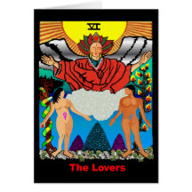 The Lovers by Myztico Greeting Card