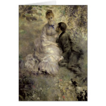The Lovers, c.1875 Greeting Cards