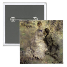 The Lovers, c.1875 Pinback Buttons