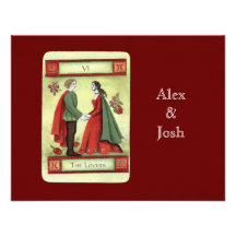 "The Lovers" tarot card Announcement