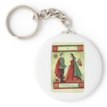 "The Lovers" tarot card