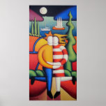The lovers with yacht posters