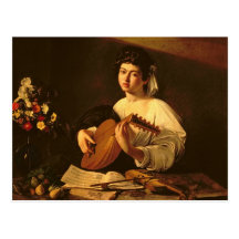 The Lute Player, c.1595 Postcards