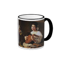 The Lute Player, Caravaggio Coffee Mugs