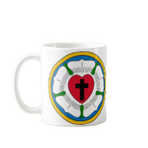 The Luther Rose Lutheranism Martin Luther Mug